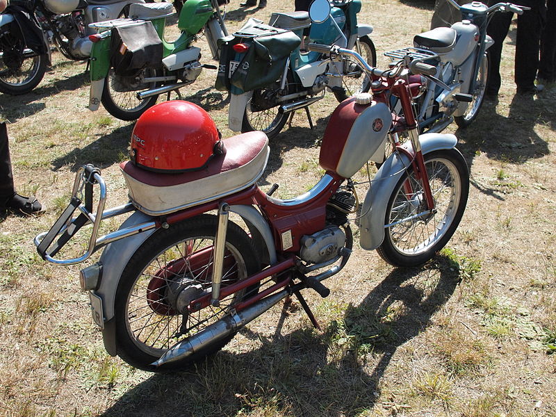 Neben KTM Motorrädern gab es auch Mopeds aus Mattighofen