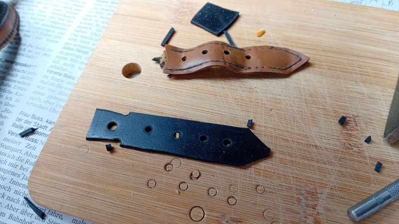 Befestigungsriemchen für Motorradbrillenband